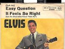 Sg.  -  ELVIS PRESLEY  -  EASY QUESTION  - Devils Cover