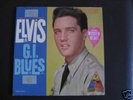 ELVIS G.I.BLUES 1st press WOODEN HEART STICKER