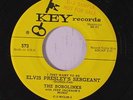 BOBOLINKS: Elvis Presley's Sergeant 45 (promo stamp ol) Rockabilly