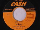 JESSE BELVIN & GROUP: Beware / Dry Your Tears 45 (tag stain/#ol) rare Vocal Gro