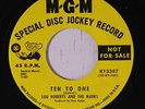LOU ROBERTS & MARKS: Ten To One 45 (dj) rare Soul