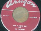 The Prowlers 45 Aragon Get a move on Rare Rockabilly