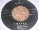 RARE SURF 45 - BEACH BOYS - SURFIN - X RECORDS 