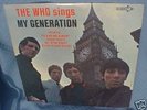 The Who Sings My Generation 1st Pressing Decca Mono LP