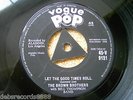 CHARLES BROWN UK TRI VOGUE SOLID EX very rare