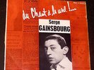 RARE  DU CHANT A LA UNE GAINSBOURG + BROCHURE PROMO