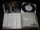 Johnny Hallyday Japon To be . label blanc +livret  rare