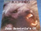 JOHN ENTWISTLE's OX Mad Dog N/M LP +  POSTER