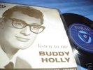 BUDDY HOLLY..LISTEN TO ME..7 INCH VINYL EP TRI CENTRE