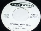 DAVID GATES 45 rpm East West 123 ROCKABILLY orig