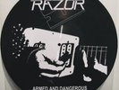 RAZOR-Armed and dangerous -picture LP(EXODUS,OVERKILL)