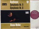 BRUNO WALTER Beethoven Symph. No 9 PHILIPS HI-FI STEREO