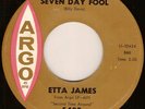 ETTA JAMES seven day fool ARGO 7 ORIG northern soul WOW