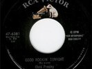 ELVIS PRESLEY GOOD ROCKIN' TONIGHT RCA 6381 NM 45 HEAR
