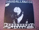 David Allan Coe Underground Album adult only lp record