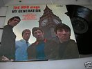 The Who Sings My Generation Canadian Decca DL 4664 Mono