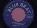 Jamaica Greatest It's Burke's Law Blue Beat 309 Listen