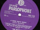 DENMARK Beatles Hard days night 1965 PURPLE LABEL EX++