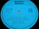 U2 -THE JOSHUA TREE ultra RARE EAST GERMAN TESTPRESSING