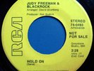 JUDY FREEMAN & BLACKROCK Rare Soul Funk 45 