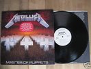 METALLICA Master of Puppets WHITE LABEL with sticker
