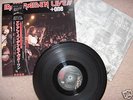 IRON MAIDEN `live + 1` japan press, obi & lyrics insert
