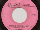 NORTHERN SOUL  45 RPM - J.J. BARNES - on REVILOT
