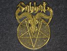SABBAT • embr. leather BACK PATCH venom metalucifer kat