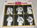 ELVIS PRESLEY 33 rpm HAVING FUN WITH ELVIS ON STAGE -NM