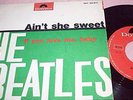 THE BEATLES - AIN'T SHE SWEET - ITALIAN 45 P/S