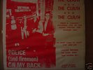 RARE - THE CLASH LIVE - POLICE (AND FIREMEN) ON MY BACK
