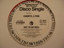 CHERYL LYNN Got to Be Real COLUMBIA PROMO 12