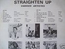 Various  Artists  Straighten Up  (Pama)  LP  Ex Cond