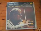 dgg  stereo  //  Nathan Milstein  - violin recital