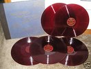 ARTHUR RUBINSTEIN PIANIST 78 RPM 5 RECORD SET RED VINYL
