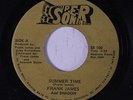 FRANK JAMES & SHADOW: Summer Time 45 rare Soul