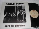 Fools Face-Here to Observe (Bar-Co) LP Rare not (Psych)