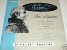 MOZART ARIAS Stich-Randall on rare DUCRETET-THOMSON NM