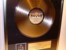 KISS Dressed To Kill goldene Schallplatte gold record
