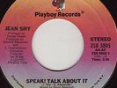 JEAN SHY Speak Talk About It  SOUL 45 PLAYBOY 5805