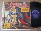 Four Adventures Of Zorro LP RARE Walt Disney ORIG. NM