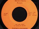CHICAGO BLACK GOSPEL 45-FAITHFUL WONDERS-R J Label #001