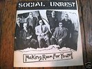 * SOCIAL UNREST Making Room for Youth KBD PUNK rare 7
