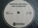 GEORGE MICHAEL THE CONCERT LIVE 2 LP WESTWOOD ONE SET