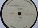 THE  WHO  SUMMERTIME  BLUES  LIVE    RARE ACETATE