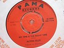 RARE SKA UK 45 - ALTON ELLIS - MY TIME IS THE - PAMA