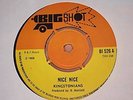 RARE SKA UK 45 - KINGSTONIANS - NICE NICE on BIG SHOT