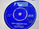 RARE SKA UK 45 - SOULMATES - THEM A LAUGH - AMALGAMATED