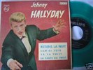 JOHNNY HALLYDAY RETIENS LA NUIT GREEN VINYL SPAIN EP