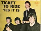 Beatles Ticket To Ride Yes It Is PS Fantastic VG+ 45